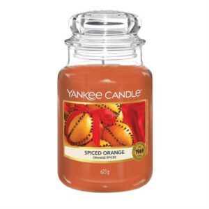 Yankee Candle Spiced Orange Large Jar Retail Box