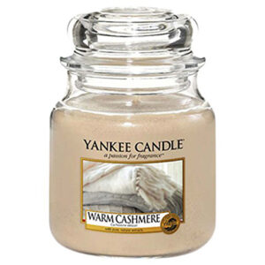 Yankee Candle Warm Cashmere Medium Jar Retail Box
