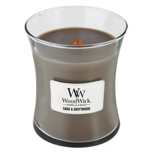 Woodwick Sand & Driftwood Medium Jar Retail Box