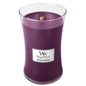 Woodwick Spiced Blackberry Large Jar Retail Box