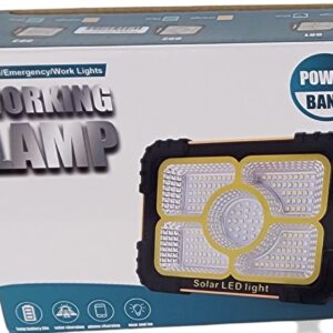 Solarix LED Solar Floodlamp Blue 90W Portable