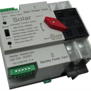 Solarix Dual Power ATS 63A 2 Pole Automatic