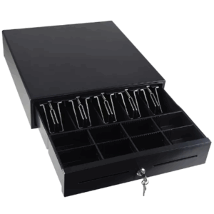 The Postron Cash Drawer features 5 bill and 7