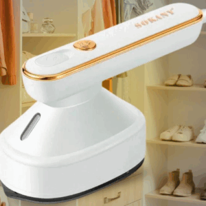 Sokany Hand Held Steamer White With Gold 125ML