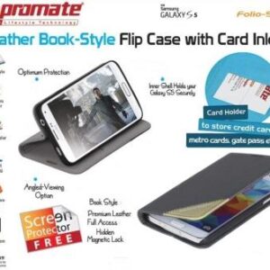 Promate Folio S5 Bookcover with inside card