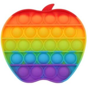 Sceedo Pop It Bubble Apple Fidget – Rainbow No