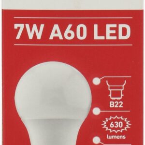 The 7W A60 Residential LED bulb is available in