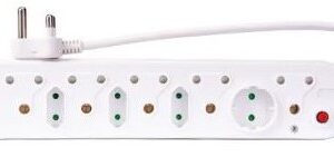 Noble 10‑Way Multiplug with Surge Plug