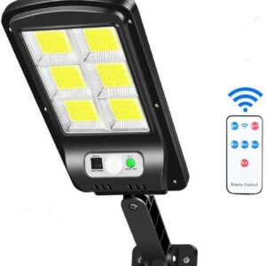The Solarix Jortam 50W Solar Powered Street Lamp