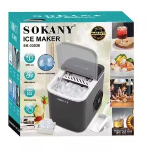 The Sokany 15kg Bullet Shaped Ice Maker