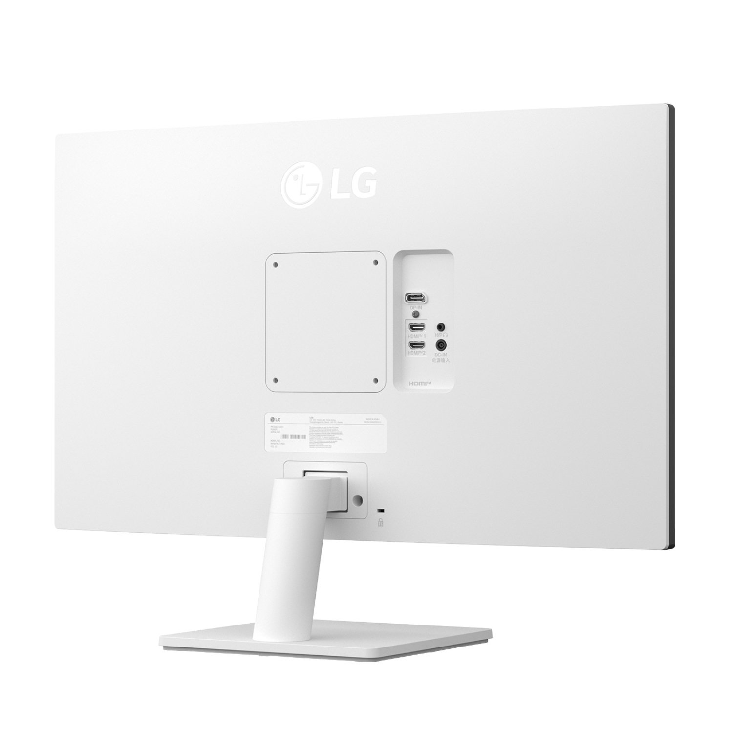 LG UltraFine 27" 4K UHD IPS Monitor - White - Image 5