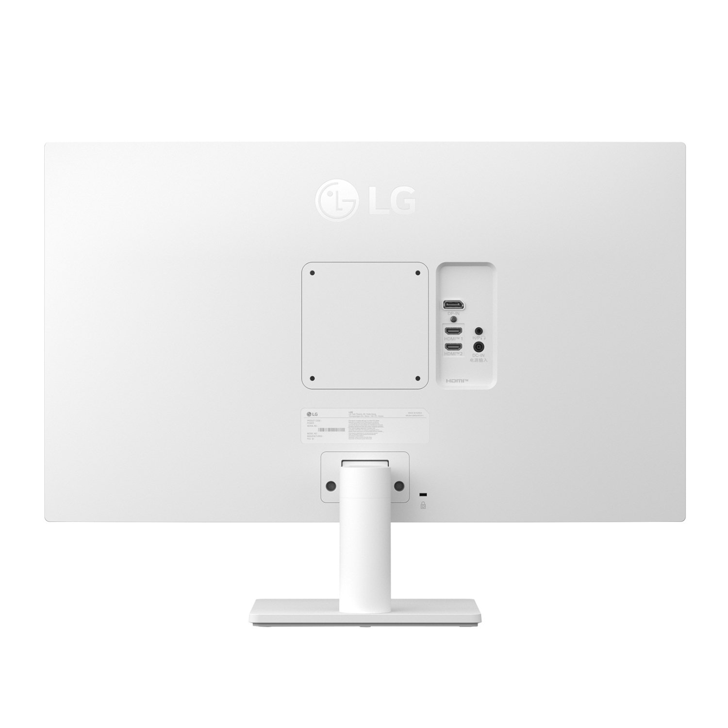 LG UltraFine 27" 4K UHD IPS Monitor - White - Image 6