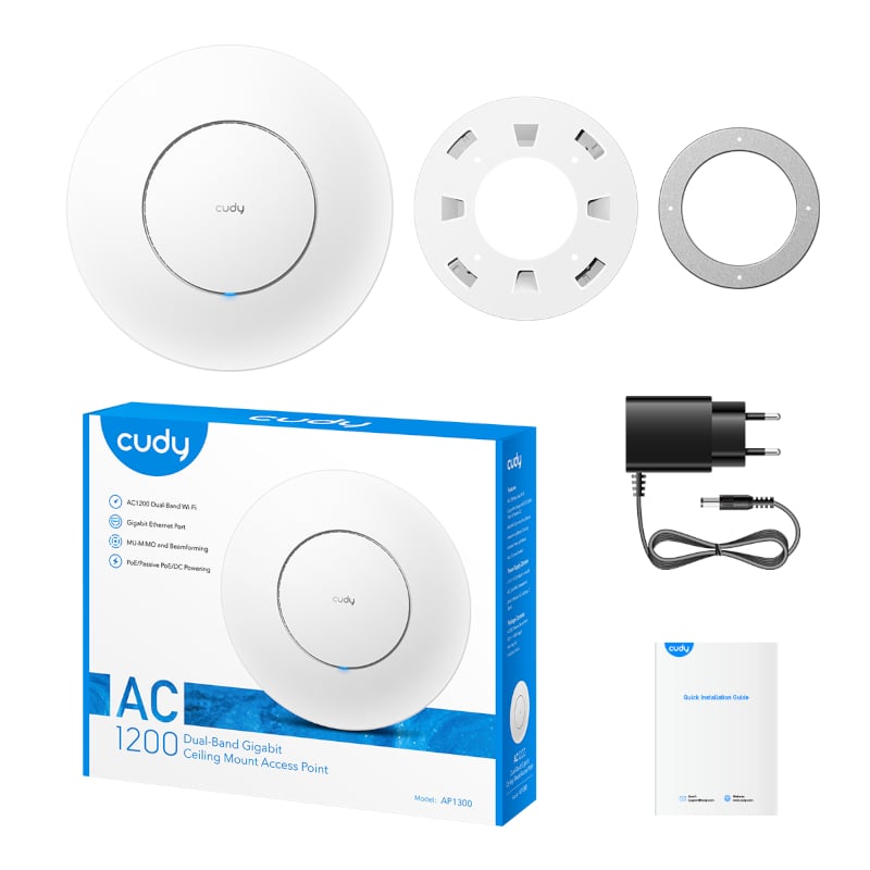 Cudy AC1200 Gigabit Dual Band Ceiling Access Point - Image 6