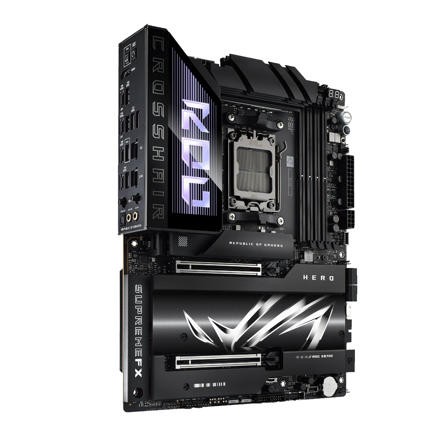 Asus ROG Crosshair X870E HERO ATX Gaming Motherboard - Image 3