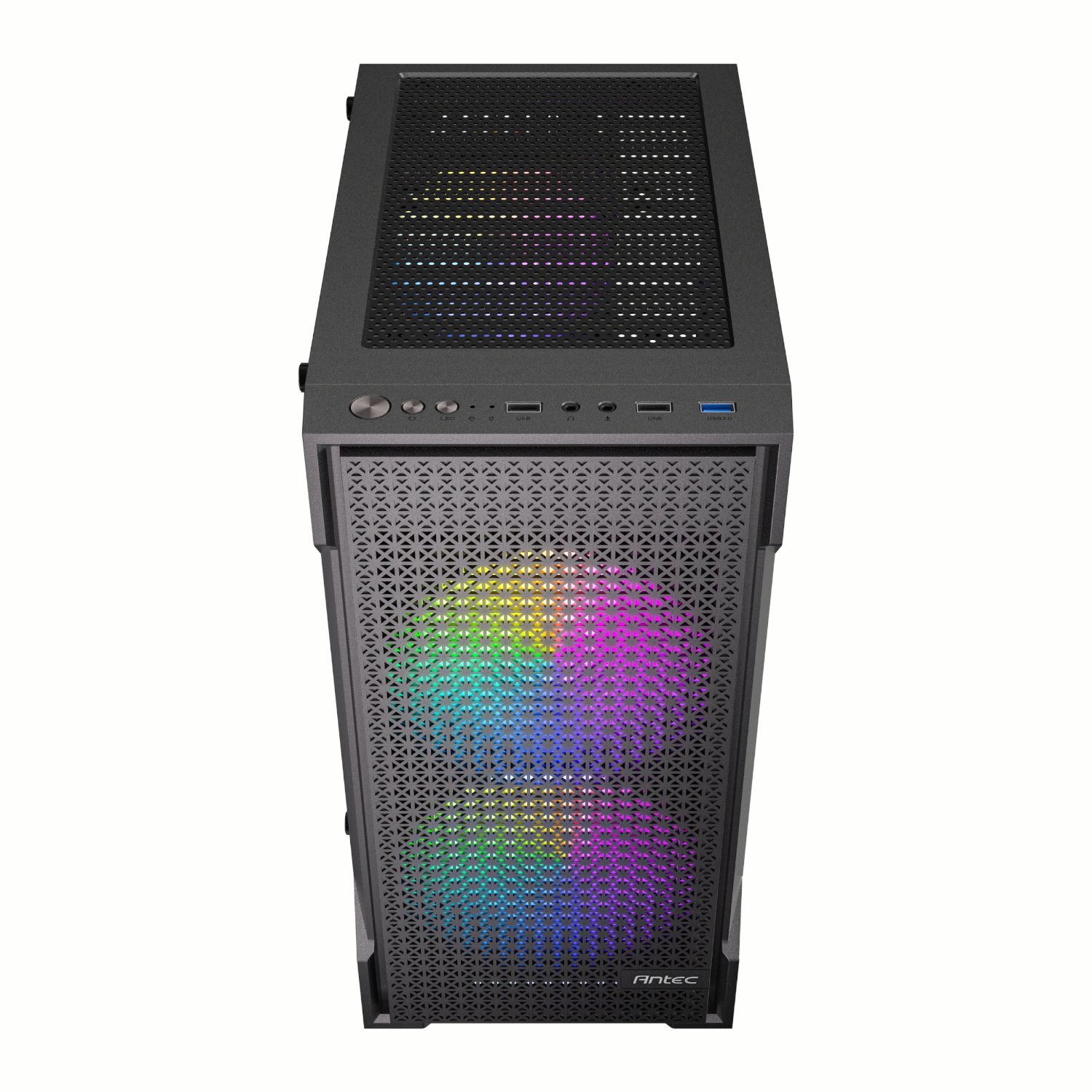 Antec VX100M ARGB Micro-ATX Mini Tower Gaming Chassis - Image 2