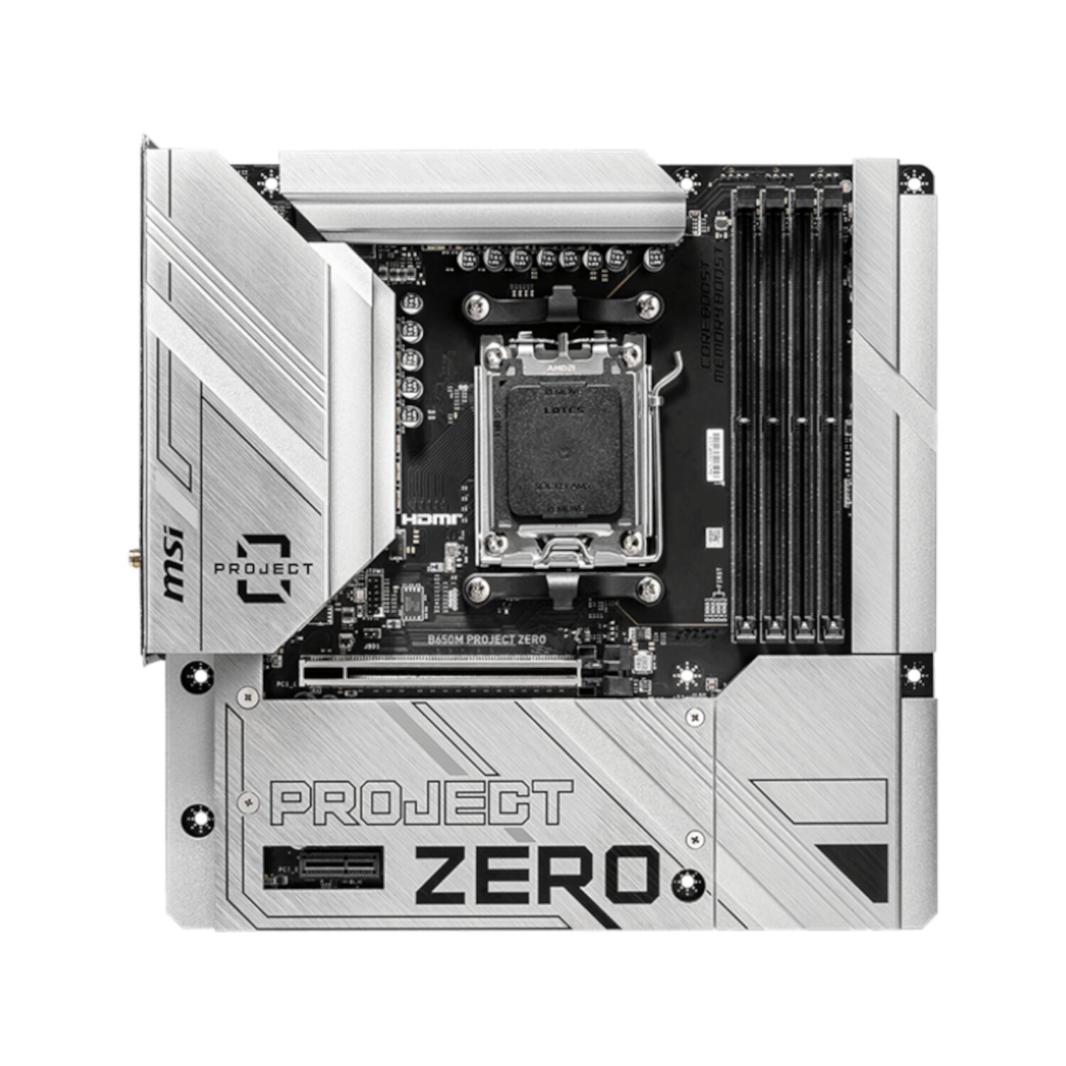 MSI B650M PROJECT ZERO MotherBoard - Image 2