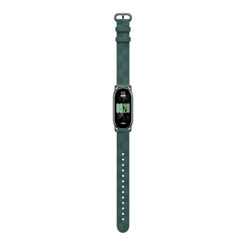 Xiaomi Smart Band 8 Checkered Strap - Green - Image 5