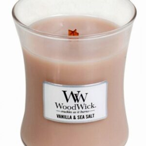 Woodwick Vanilla & Sea Salt Medium Jar Retail Box No