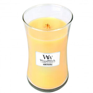 Woodwick Honey Suckle Large Candle Jar