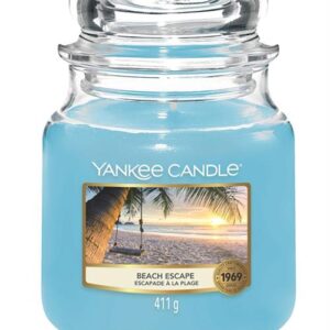 Yankee Candle Beach Escape Medium Jar Retail Box No
