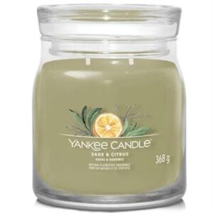 Yankee Candle Signature Collection Sage & Citrus Medium Jar