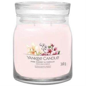 Yankee Candle Signature Collection Pink Cherry Vanilla Medium Jar