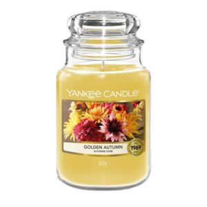 Yankee Candle Golden Autumn Large Jar Retail Box No