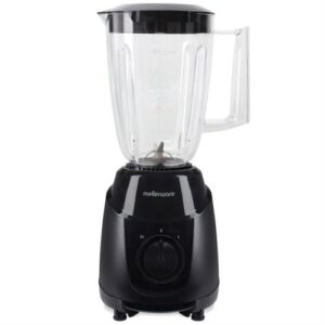 Mellerware 1L 300w Jug Blender Black ABS – 1L Plastic Jar