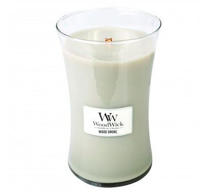 Woodwick Wood Smoke Large Candle Jar