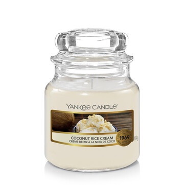 Yankee Candle Coconut Rice Cream Small Jar Retail Box No