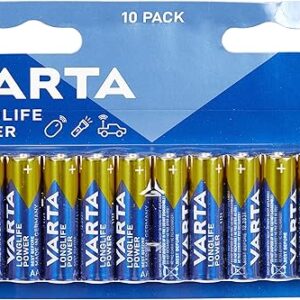 VARTA Longlife Power AA 10PK High Energy Battery
