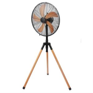 Alva Air 40cm Wooden Finish Tripod Fan 50w