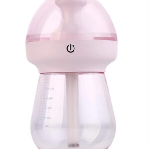 CaseyMilk Pink Feeding Bottle Shaped Multifunctional Portable