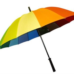 Casey Handheld Large Umbrella Multicolor