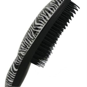 Prescott Finishing Hairbrush Zebra Strip Colour
