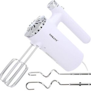 Sokany Electric Hand Mixer and Blender White