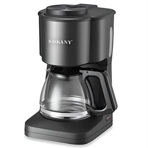 Sokany 600ml Black Coffee Maker