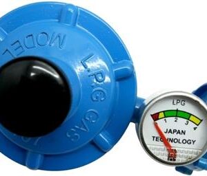 Casey Bullnose LPG Regulator With Pressure Gauge