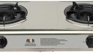 Alva Stainless Steel 2 Plate Gas Stove