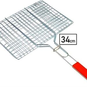 Casey Faza BBQ Large Hand Griller 34cm