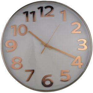 Casey Wall Clock Rose Gold