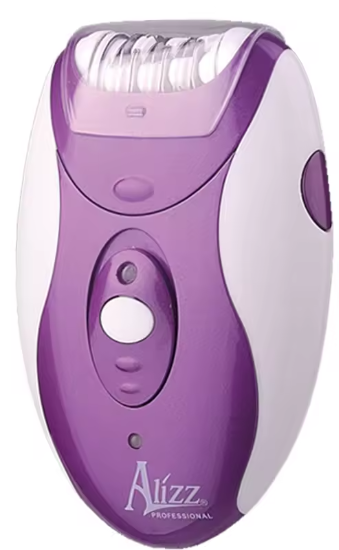 Alizz Professional Ladies Epilator - Purple & White