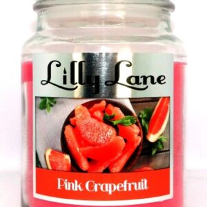 Lilly Lane Grapefruit Scented Candle Large Lidded Mason