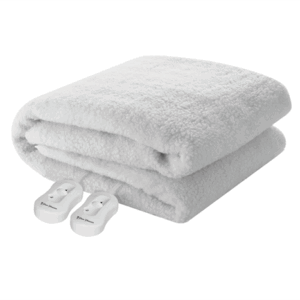 Pure Pleasure Queen Fullfit Sherpa Fleece Electric Blanket