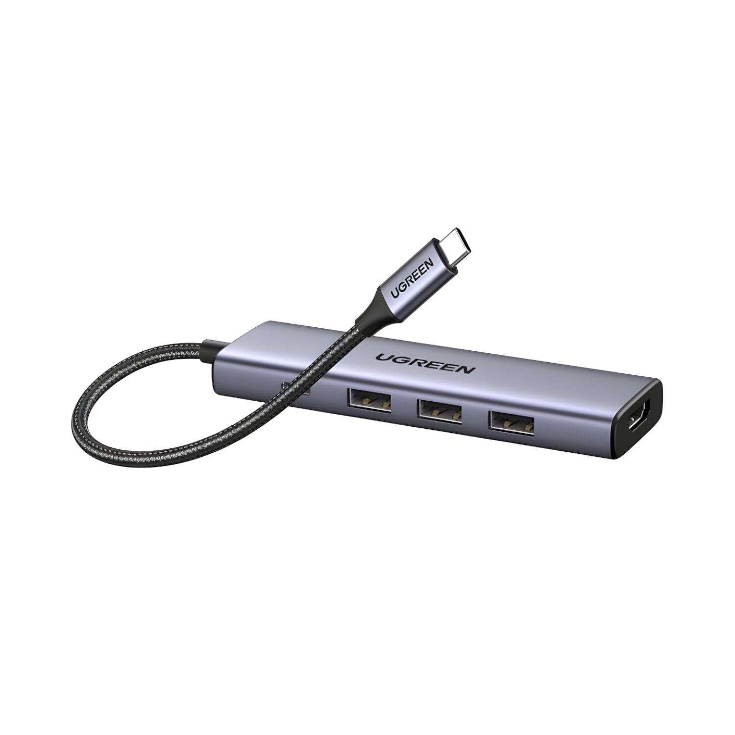 UGREEN Revodok 5-in-1 Type-C Hub | 4K HDMI | Type-C | USB3.0 - Image 2