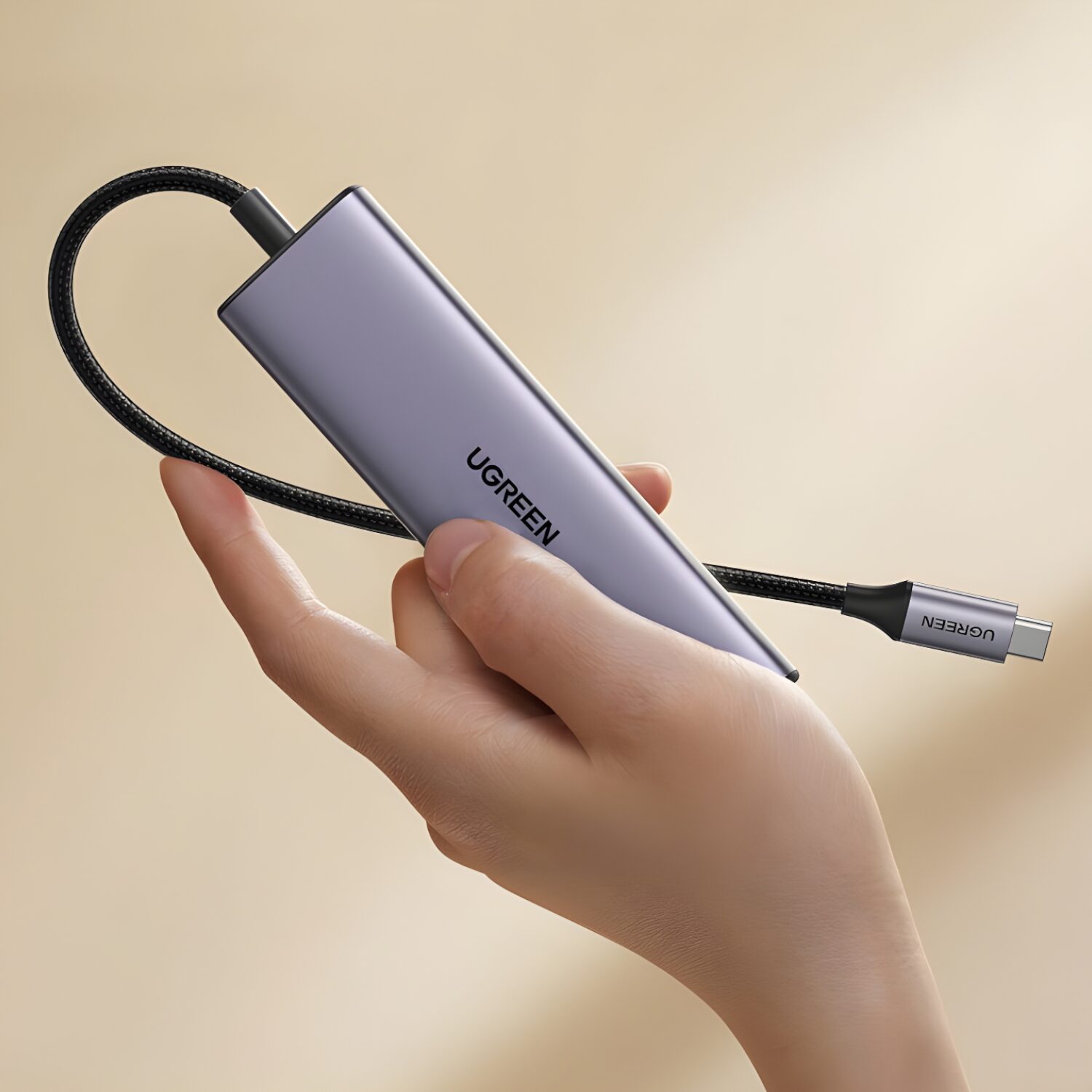 UGREEN Revodok 5-in-1 Type-C Hub | 4K HDMI | Type-C | USB3.0 - Image 5