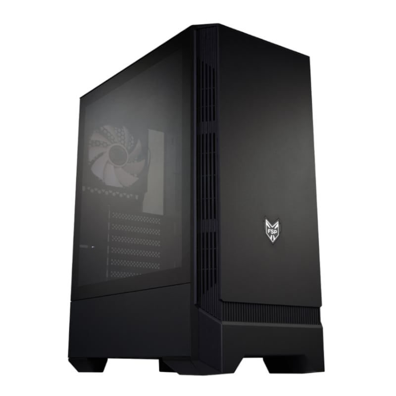 FSP CMT260 ATX Gaming Chassis - Black - Image 2