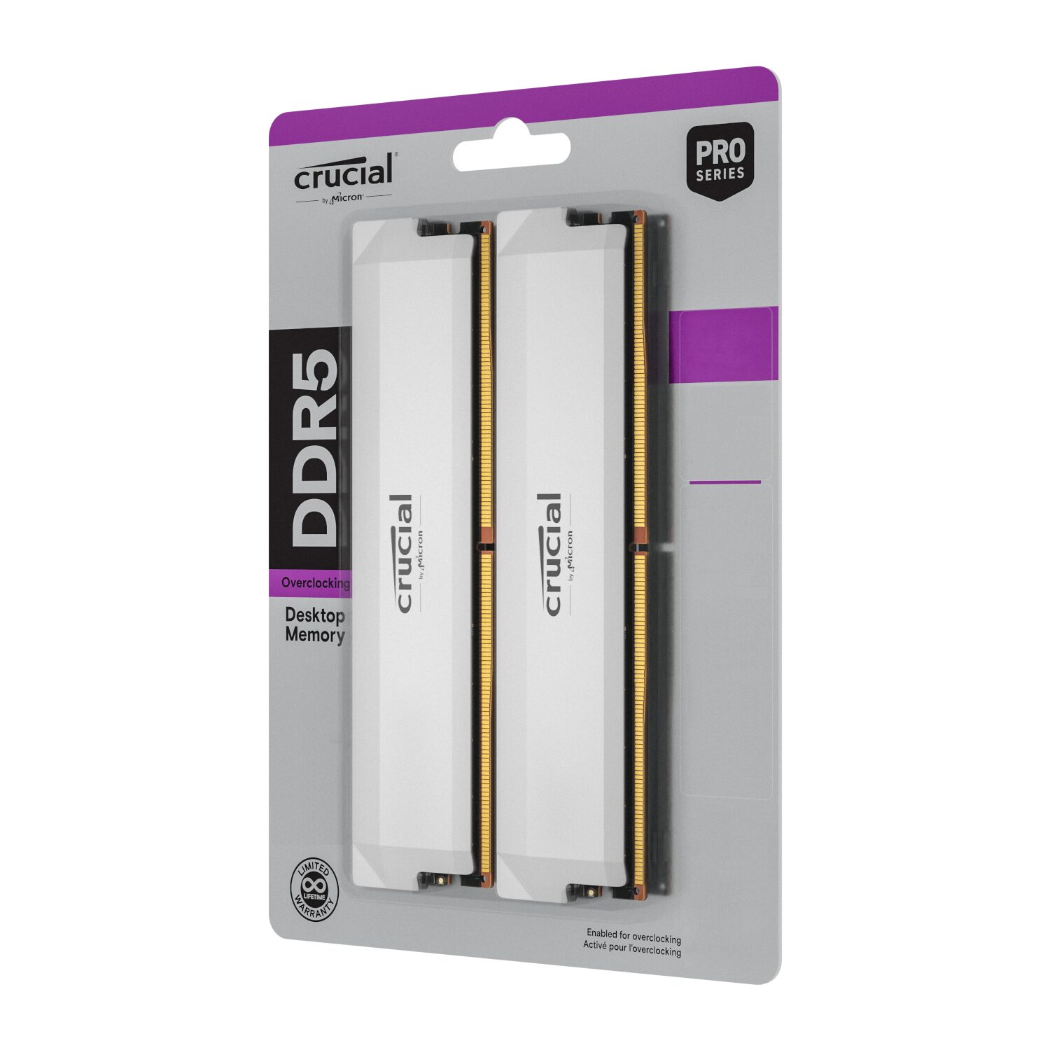 Crucial Pro DDR5-6400 64GB Overclocking Memory Kit - White - Image 5