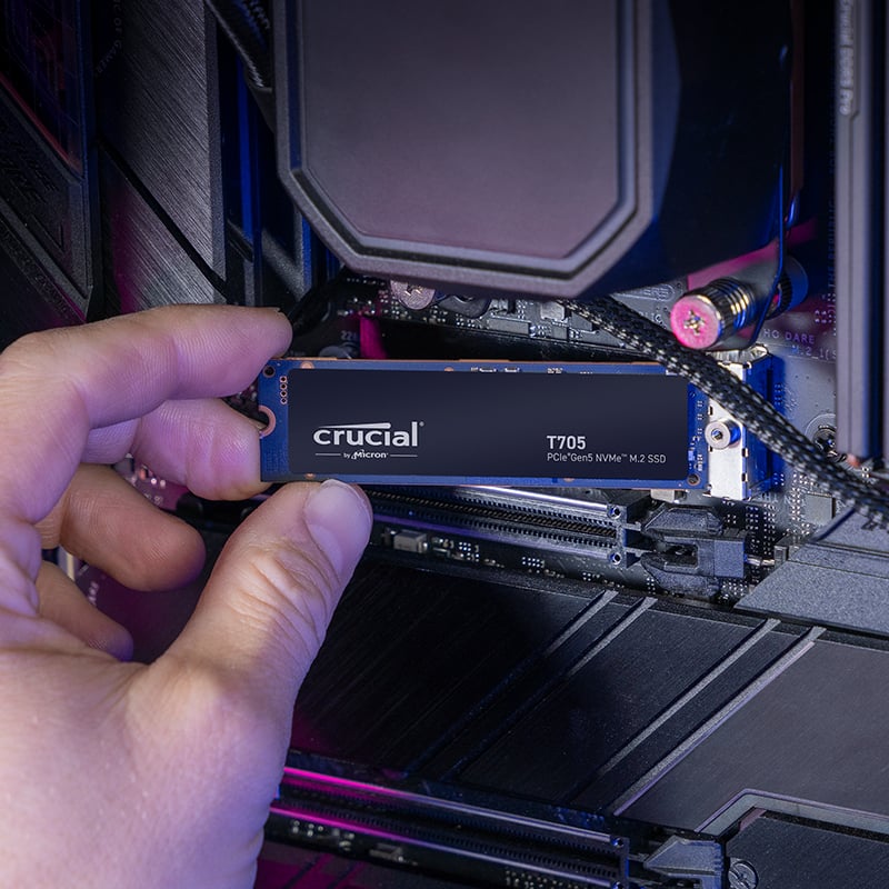 Crucial T705 1TB M.2 NVMe Gen5 NAND SSD - Image 4