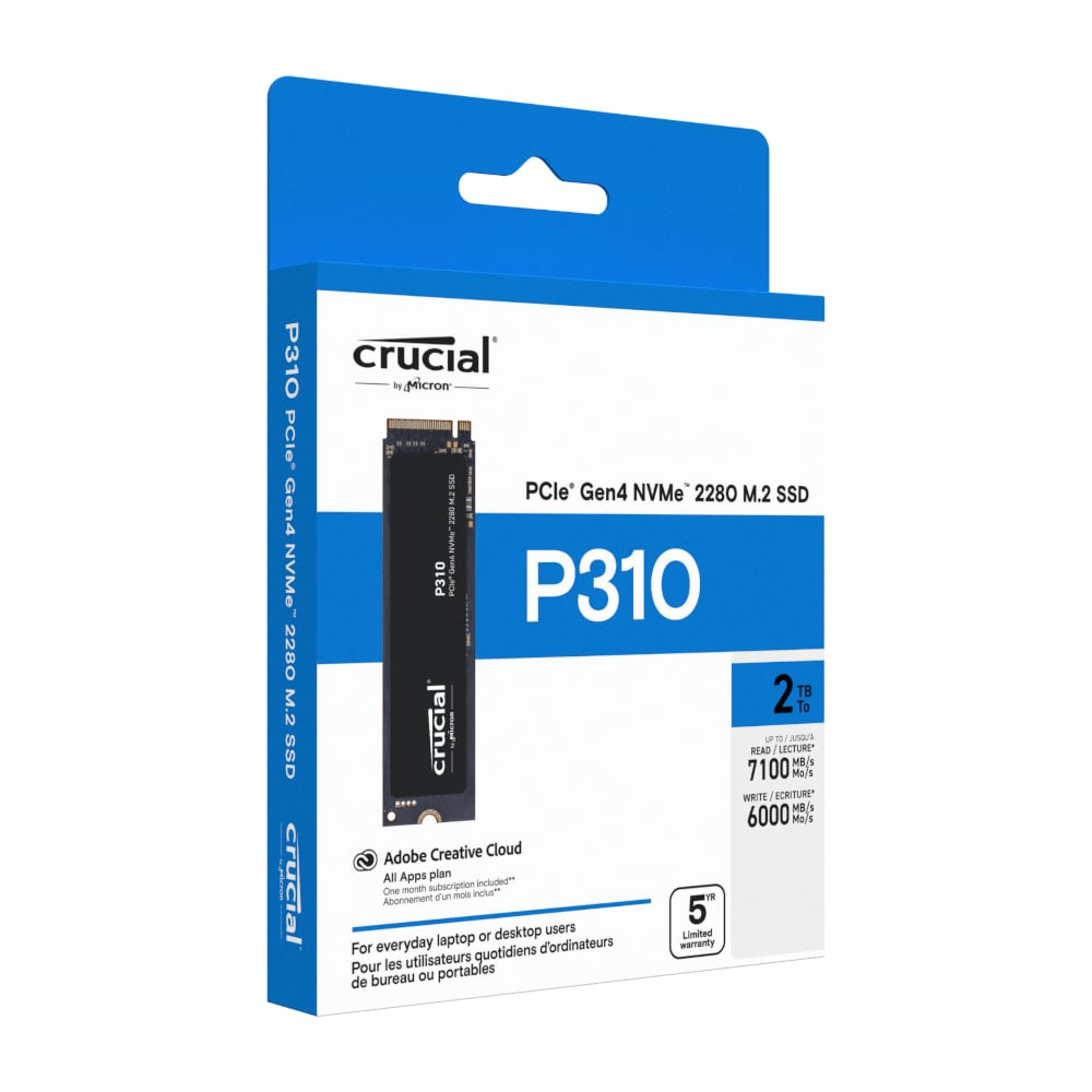 Crucial P310 500GB M.2 NVMe 3D NAND SSD - Image 6